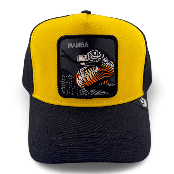 Goorin Bros Mamba V2 Cobra The Farm Mesh Back Trucker Snapback Adjustable Hat - Picture 2 of 7